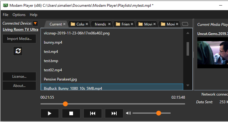 Modam Player Windows 11 download